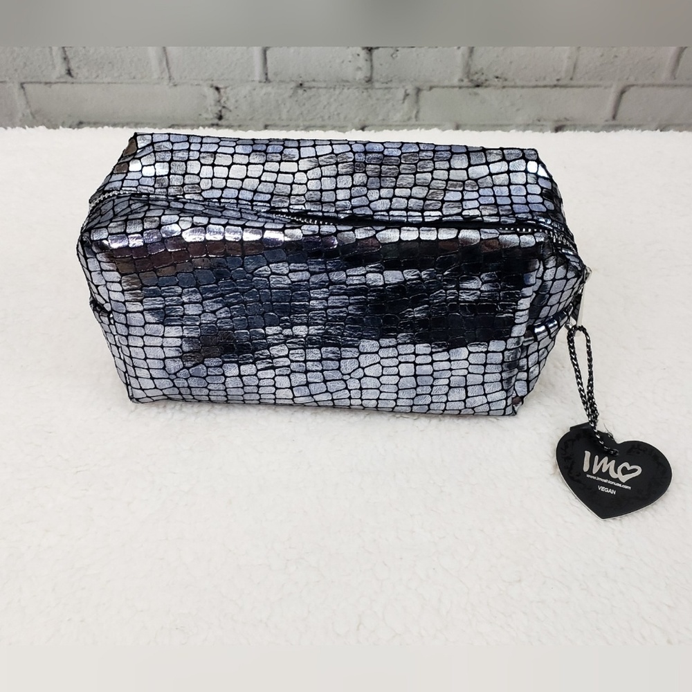 🆕️👝NWT Imoshion Vegan Cosmetic Makeup Bag